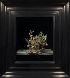 transforming Rachel Ruysch (1664-1750) Flowers in a Vase, c.1685